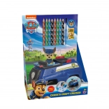 Kreatívna sada v autíčku TLAPKOVÁ HLIADKA – Chase