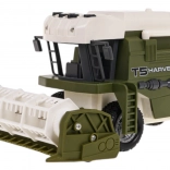 Kombajn s funkciami svetiel a zvukov