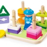 Babu drevená skladačka