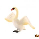 Plastová Dekoračná Figúrka Labuť 10cm