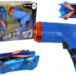 Autíčko na stenu a strop ovládané laserom