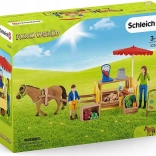 Schleich 42528 Mobilná farma Stánok svet