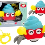 Natahovací chodiaci krab – farebná interaktívna hračka pre deti