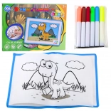 Magická maliarska tabuľa DIY s umývateľnými fixkami