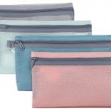 Zložka so zipsom rôznofarebná 23x13 cm