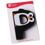 Klasický svet drevené písmeno P