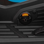 Detská elektrická štvorkolka McLaren MCL35 sivá s diaľkovým ovládaním, EVA kolesami a LED