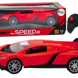 RC Auto 1:16 červený športový voz na diaľkové ovládanie