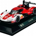 Závodný model Porsche 963 v ozdobnej krabičke