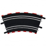 klopená zákruta 2/45 (4 ks) pre autodráhy Carrera GO, GO Plus a Digital 143