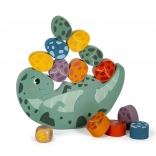 Drevená balančná hra Dino