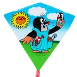 Lietajúci drak Krtek plast 68x73cm