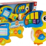 Interaktívna hračka Pianinko a gitara Papagáj a Rybka