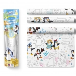 Kresliace obrusy 3 ks - Veselí tučniaky