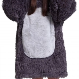 COZY NOXXIEZ hrejivá mikinová deka s kapucňou pre deti (7–12 rokov) – leňochod