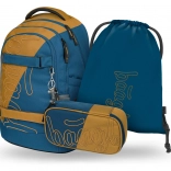 Sada Baagl Skate Max Duo: Batoh, Peračník a Vrecko