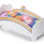 dúhová postieľka pre bábiky BABY born