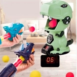 Interaktívna hra Streľba na Dinosaura s pištoľami a guličkami