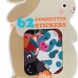 Djeco moje prvé nálepky – zvieratká z farmy