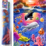 Diamantové maľovanie Podmorský svet 80 × 40 cm