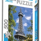 Turistická edícia puzzle Petřínská rozhľadňa 500 dielikov