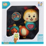 Interaktívna húsenica na batérie s melódiami