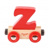 Vagónik písmeno Z - Bigjigs Rail