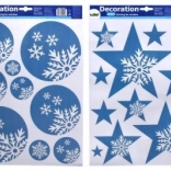 Okenná dekorácia Vianočná 41x29 cm