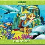 ART PUZZLE morská víla – doskové puzzle, 48 dielikov