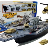 Vojenská lietadlová loď s vozidlami 86 cm