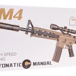 Gélová guľová puška M4 + príslušenstvo