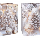 darčeková taška XXL vianočná 72 × 50 × 18 cm