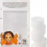 SNAZAROO Hubky na tvárové farby polovičné 10 ks