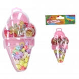 Sada korálok v tvare zmrzliny