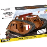COBI Mark V (Male) tank 1:35 stavebnica 844 dielov