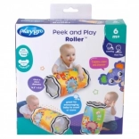 playgro hrkajúci valec na podporu lezenia