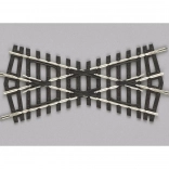 Piko Križovatka 30° s drevenými podvalmi