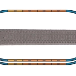 Piko podložie pre sady koľají A+E – základný ovál s paralelnou traťou