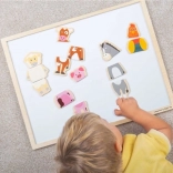 Bigjigs Toys magnetky zvieratká z farmy