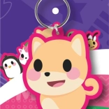 Prívesok na kľúče ADOPT ME V1 z PVC s kovovým krúžkom