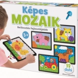 Mozaikové obrázky zvieratá