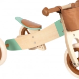 drevené odrážadlo 2 v 1 maxi hnedé