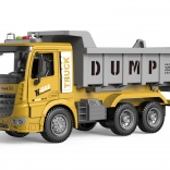 Auto stavebný sklápač na zotrvačník so svetelnými a zvukovými efektmi 28 cm