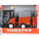 Plastový zametač chodníkov na batérie