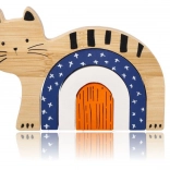 Drevená hračka Mačka