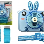 Zariadenie na mydlové bubliny na batérie Modré