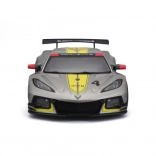 kovový model auta 1:24 BBURAGO Corvette C8.R 2020 pretekárska žltá