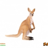 Plastová figúrka klokana s mláďaťom 11 cm v sáčku