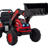 Detský traktor na akumulátor s pohyblivým ramenom a lyžicou