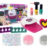 sada na úpravu nechtov s LED sušičkou